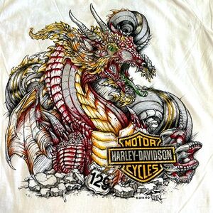 Harley-Davidson The Dragon Tennessee Women’s Graphic Tee sz L NWOT